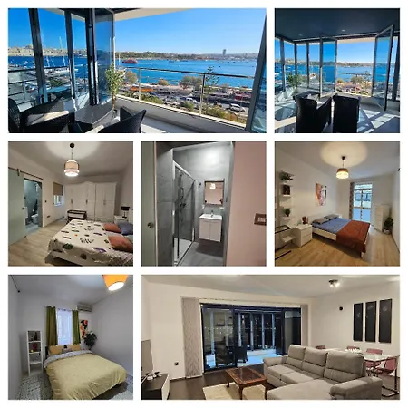Sea View Over Valletta Harbour 3 Bedrooms 2 S4 דירה סליאמה