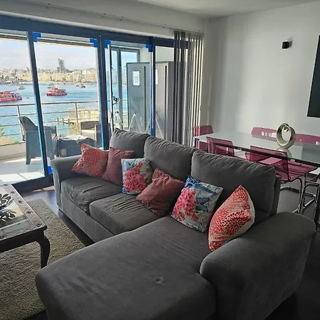 Lejlighed Sea View Over Valletta Harbour 3 Bedrooms 2 S4