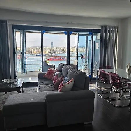 Lejlighed Sea View Over Valletta Harbour 3 Bedrooms 2 S4