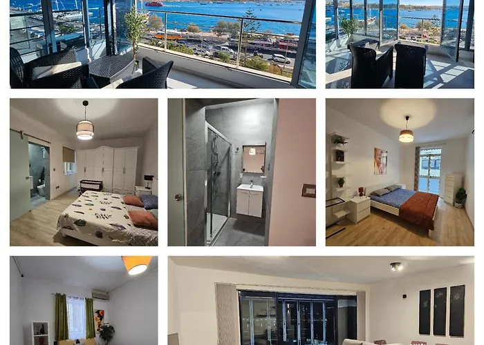 Sea View Over Valletta Harbour 3 Bedrooms 2 S4 아파트 슬리에마