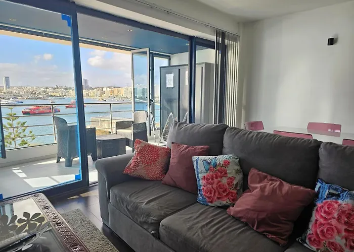 Apartament Sea View Over Valletta Harbour 3 Bedrooms 2 S4 *